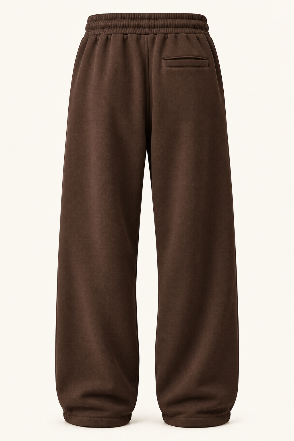 The Sweatpant in Karakoram Brown, back view