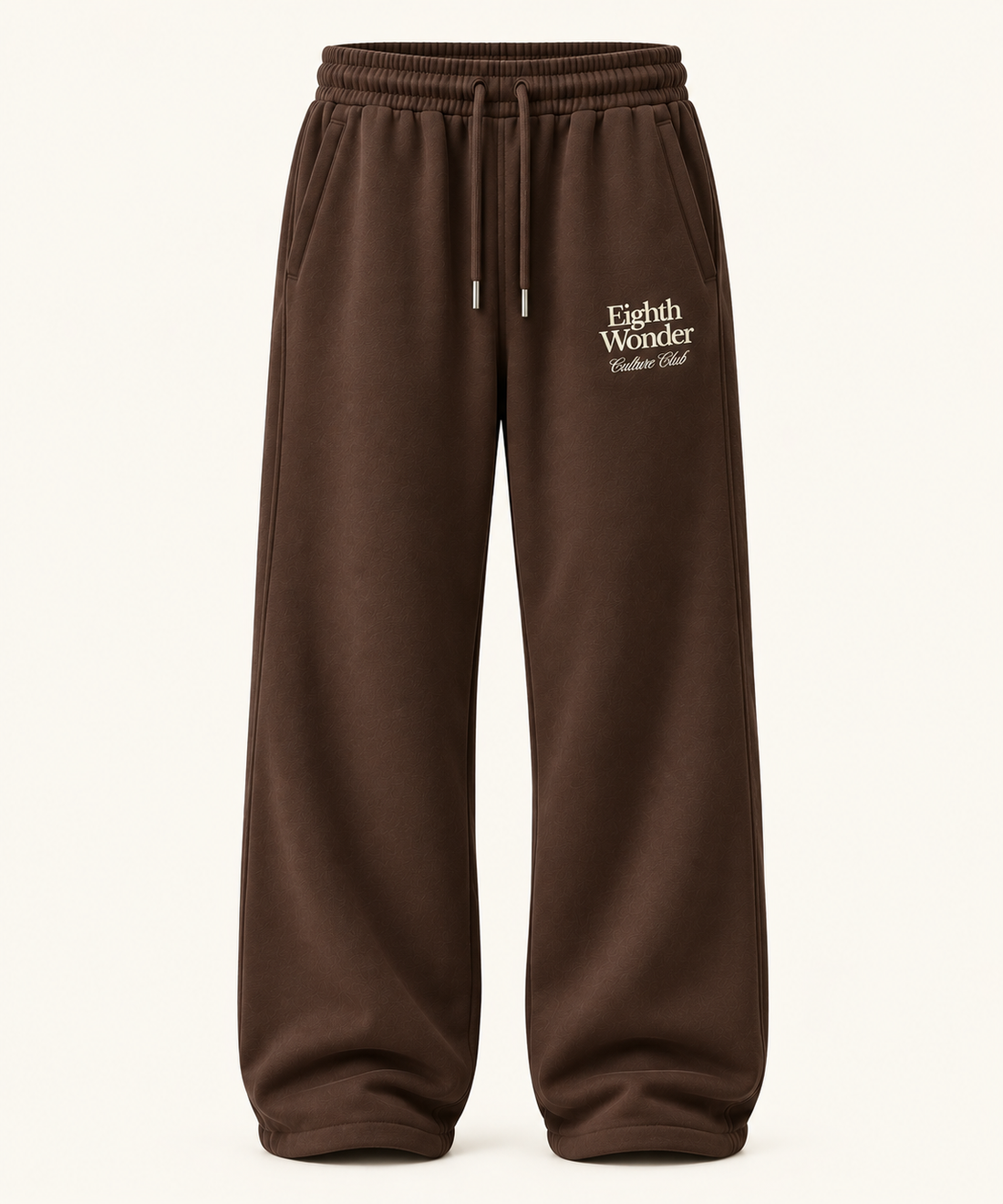 The Sweatpant in Karakoram Brown, front view